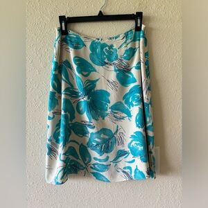 Jones New York silk skirt